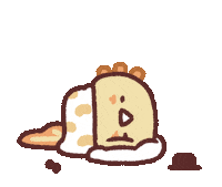 Tired Sleep Sticker
