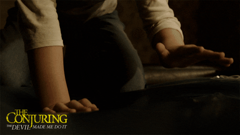 theconjuringmovie giphyupload horror scary fear GIF