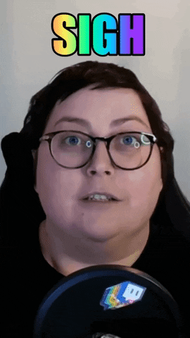 Over It Sigh GIF