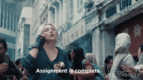 Thunderbolts GIF by Marvel Studios