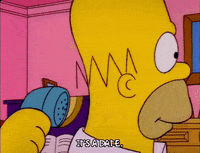 Excited Season 3 GIF by The Simpsons