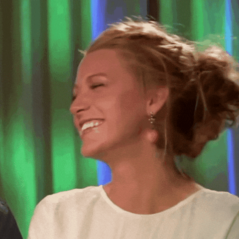 Laughter Lol GIF by Blake Lively Fan