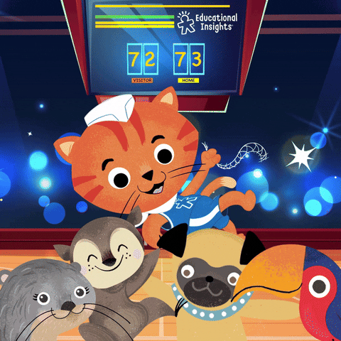 Basketball Celebration GIF by Educational Insights