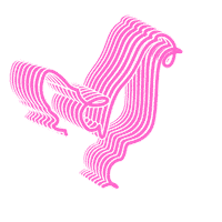 Pink Neon Sticker by CHICK Fried Chicken