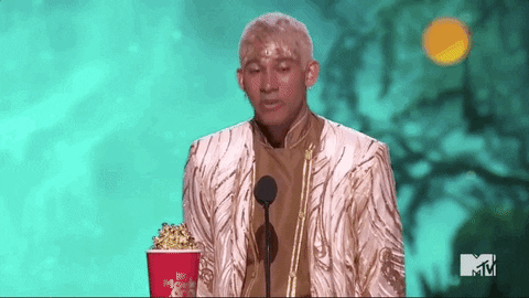 you can live your dreams and you can be yourself mtv awards GIF by MTV Movie & TV Awards