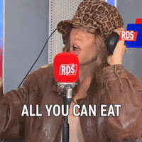 All You Can Eat Radio GIF by RDS 100% Grandi Successi