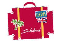 travel vacation Sticker by Subdued