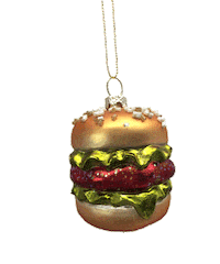 christmas hamburger Sticker by Subdued