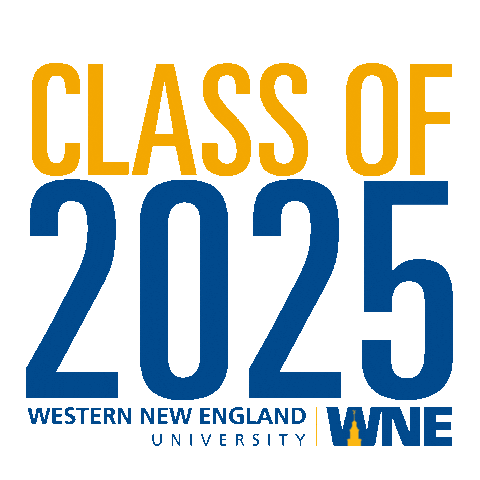 Class Of 2025 Sticker by Western New England University
