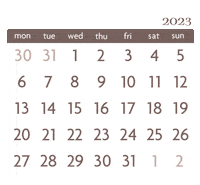 March Month Sticker