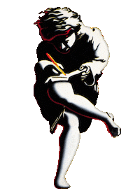 Use Your Illusion Writing Sticker by Guns N' Roses