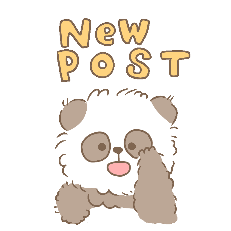 Panda パンダ Sticker by koimoffee