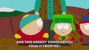 eric cartman kyle GIF by South Park 