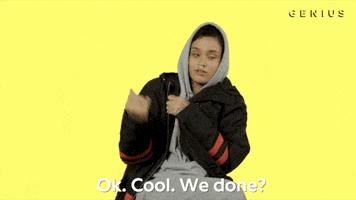 We Done GIF by Genius