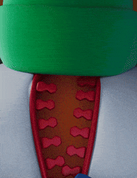 Dressing Up Snowy Day GIF by Claynosaurz