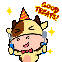 Happy Birthday Sticker by NMooMoo