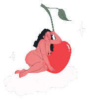 Tired Fruit Sticker