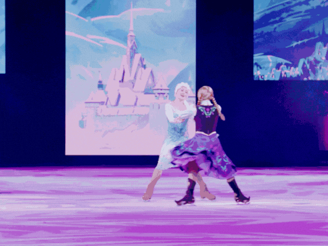 Ice Skating Anna GIF by Disney On Ice