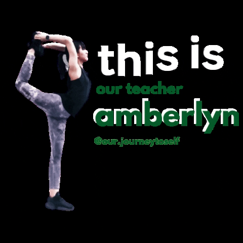 ourjourneytoself giphygifmaker yoga teacher online yoga GIF