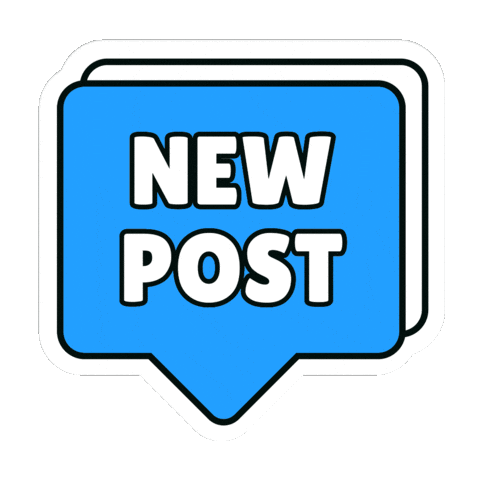 New Post Sticker