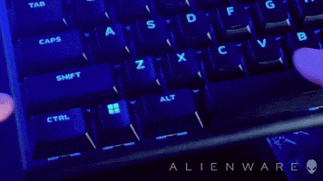 Gamer Keyboard GIF by Alienware