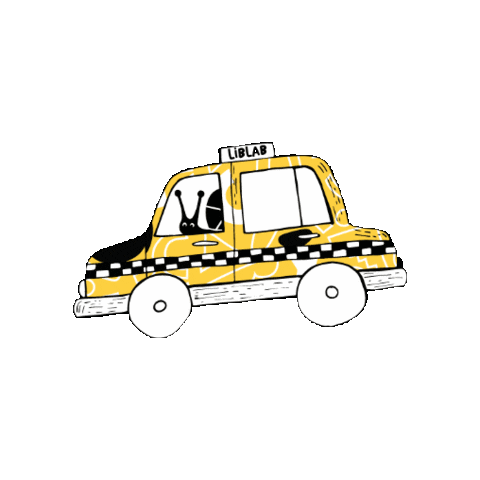 Car Taxi Sticker by Liblab