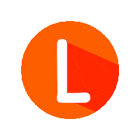 Orange Abc Sticker