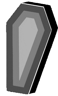 Grave Coffin Sticker by FamilyInBlack