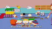 angry eric cartman GIF by South Park 