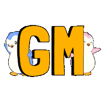Good Morning Sticker by Pudgy Penguins