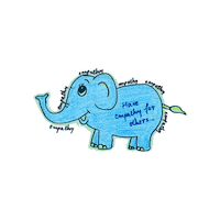 Elephant Nft Sticker by Digital Pratik