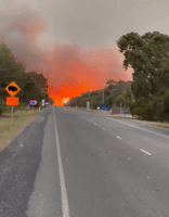 Bushfire Prompts Emergency Warning