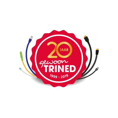 trinedglasvezel giphyupload trined trined logo trined jubileum logo Sticker