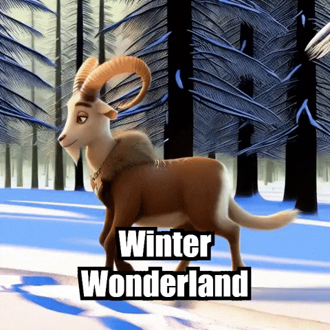 Winter Wonderland Snow GIF by Radiantelope