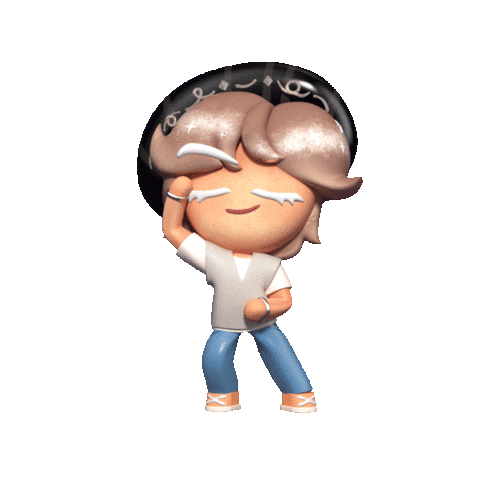 Dance 3D Sticker by cookierun