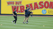Stretching New York Yankees GIF by Jomboy Media