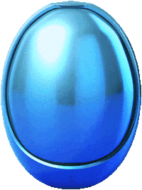 Angel Egg Sticker by ANGELCHAMPAGNE