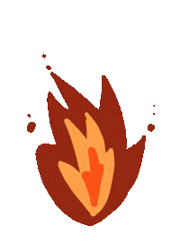Fire Flame Sticker