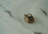 Audi Snowbanks GIF by FIA World Rally Championship
