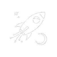 TECCompany space internet fast rocket Sticker