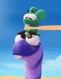 Best Friends Teeth GIF by Claynosaurz