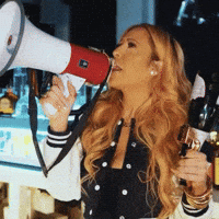 Shouting What You Say GIF