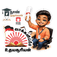 Bjp Mks Sticker by DMK IT WING