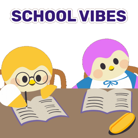 Studying Back To School Sticker by Finch Care