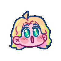 polygonalmind surprise chibi sorpresa polygonal mind Sticker