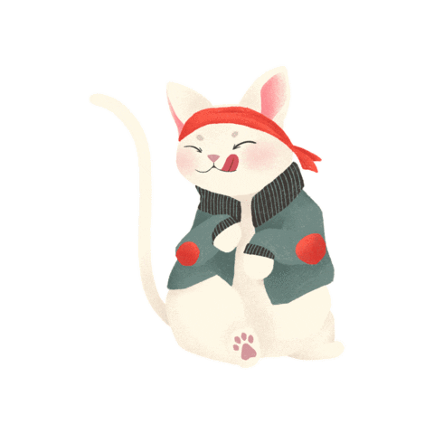 benaymanu giphygifmaker cat gato neko Sticker