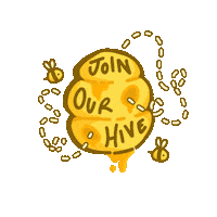 Bee Hive Sticker by cnhkeyclub