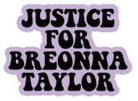 Blm Justice Sticker by By Sauts // Alex Sautter