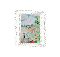 Art Flower Sticker