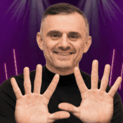 High Five Round And Round GIF by VaynerSpeakers